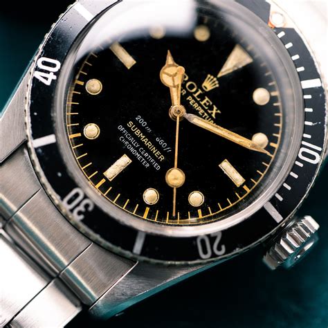 Rolex Submariner 6538 big crown